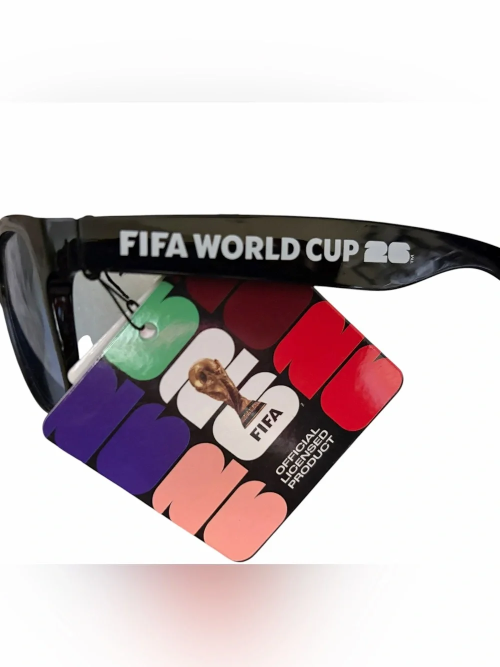 Official FIFA World Cup 2026 promotional souvenir sunglasses NWT